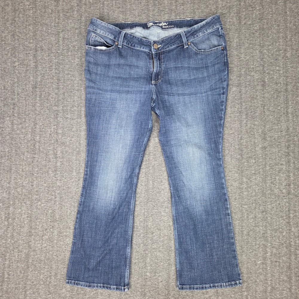 Wrangler Jeans Women 20W Bootcut Medium Wash Denim Size 20W Western  Cowgirl